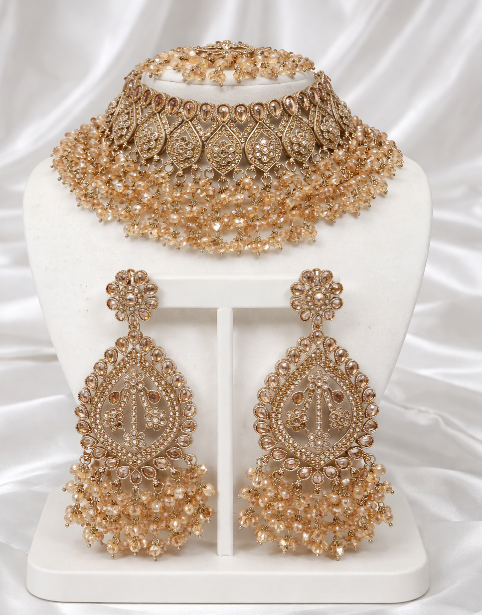 Kiara Heavy Necklace Set