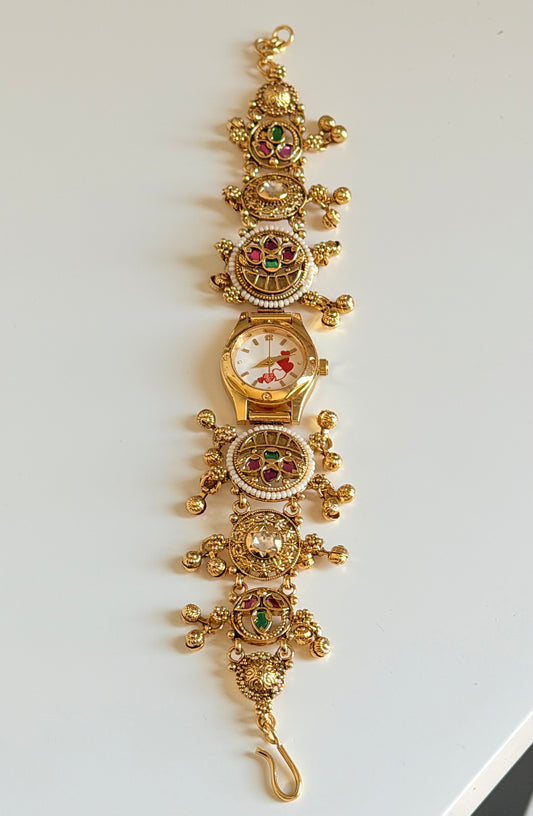 Krishma Heritage Watch-Adjustable