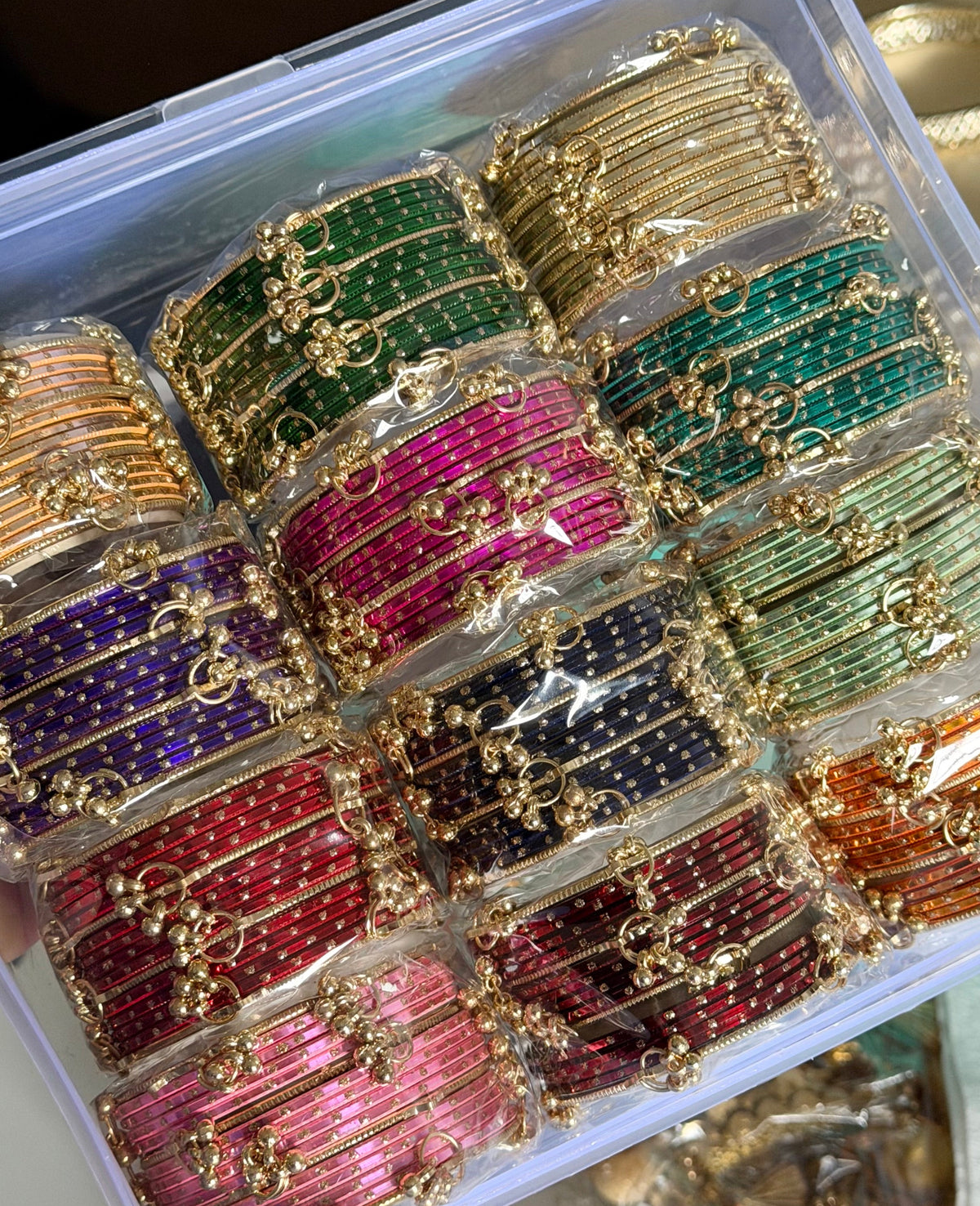 Sonia Kashmiri Bangles Sets-Full Box