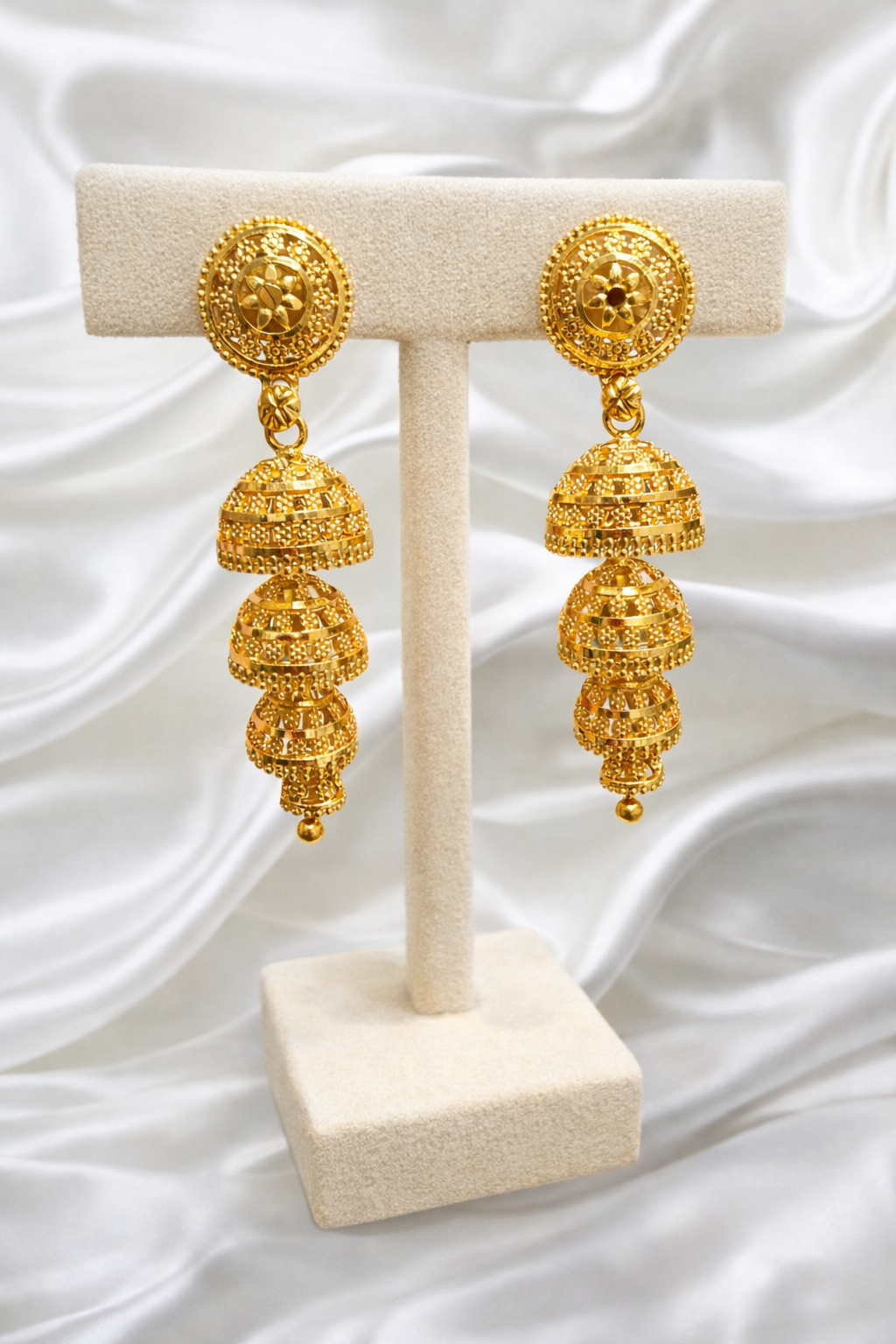 Gold Plated Jhumkis