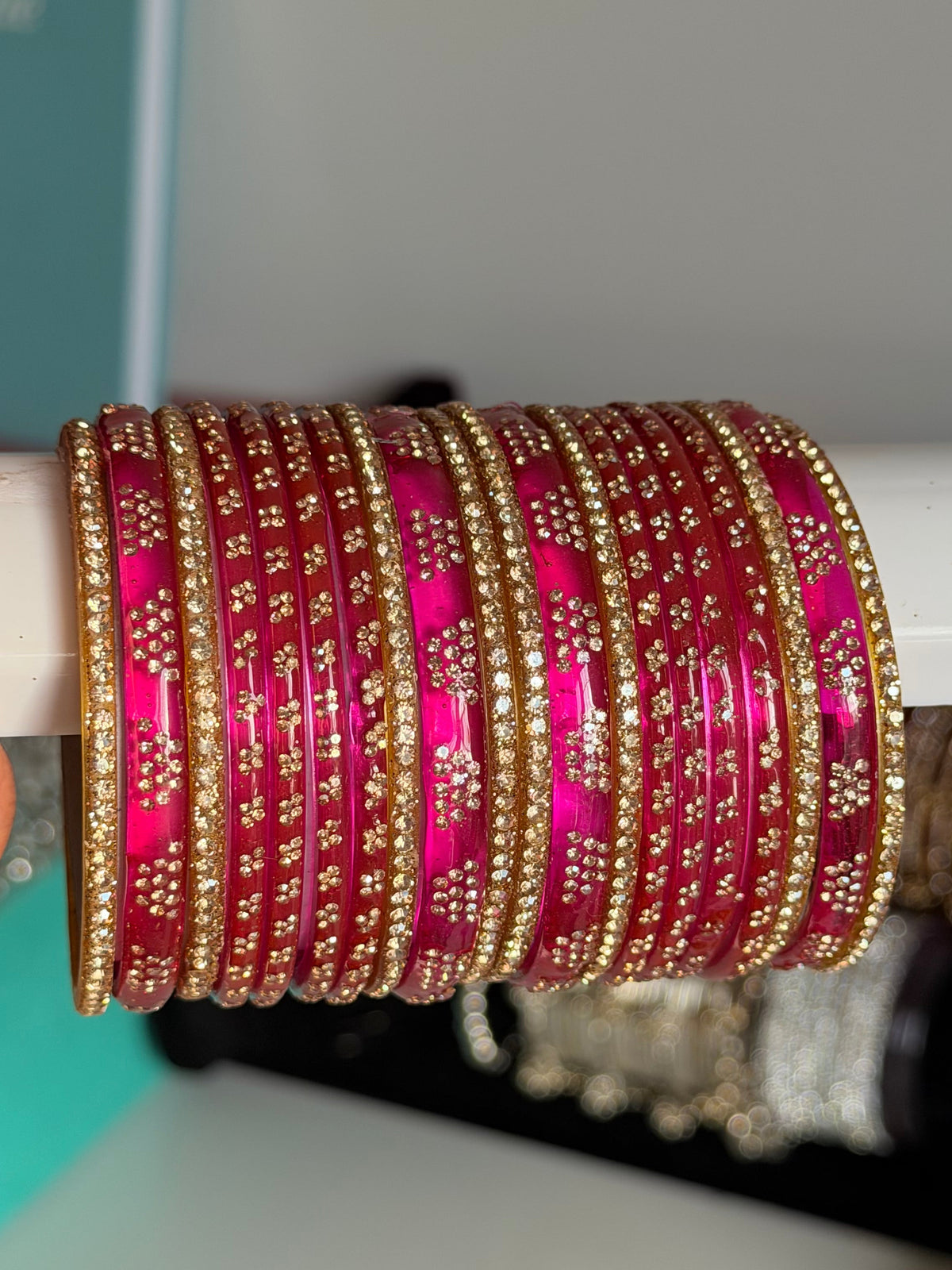 Sneha Glass Bangle Set