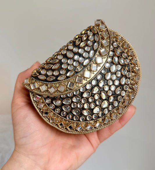 Naina Mini Kundan Clutch