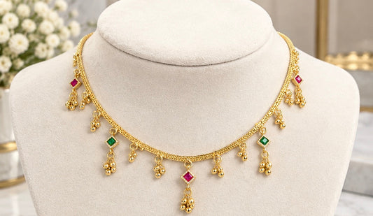 Khushi Gold Plated Anti Tarnish Pendant Chain