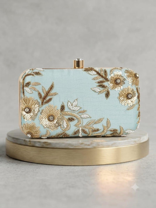 Sargun Handmade Embroidered Clutch