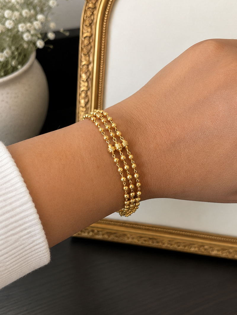 Anisa Premium Gold Plated Bracelet (Back in Stock)