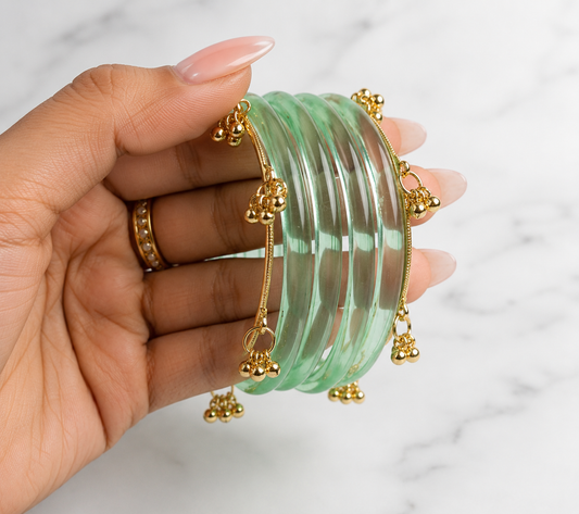 Noor Glossy Bangle Set