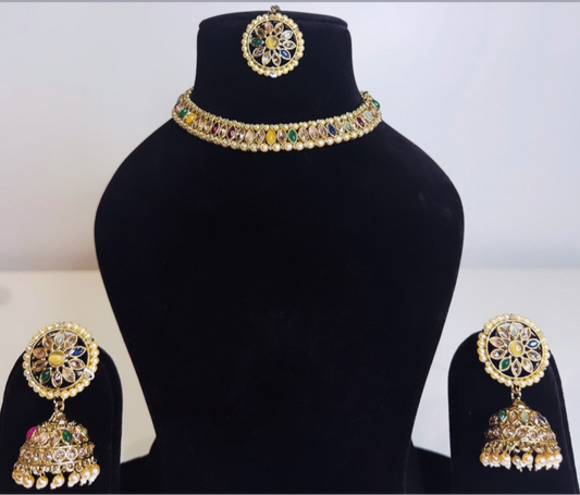 Multi Lightweight Choker Set