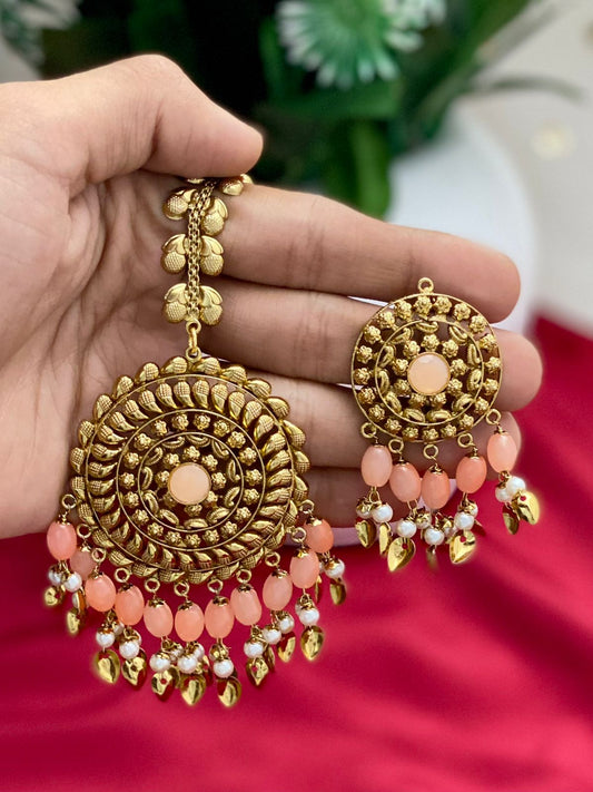 Gold Plated Tikka Set