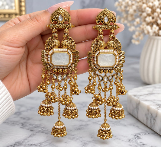 Ashi Kashmiri Style Earrings