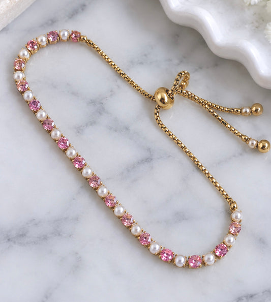 Nikki Anti Tarnish Adjustable Bracelet