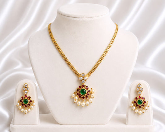 Pooja Lightweight Necklace Set