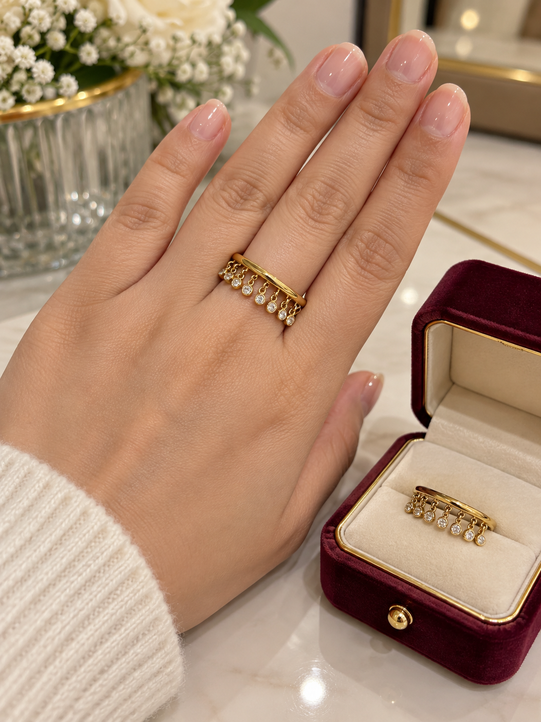Anti Tarnish Ring