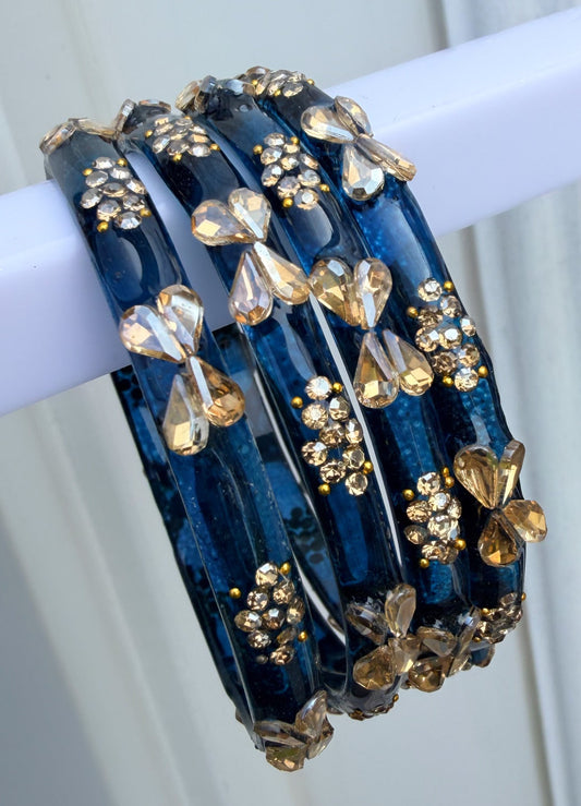 Aashna Glass Bangle Set of 4