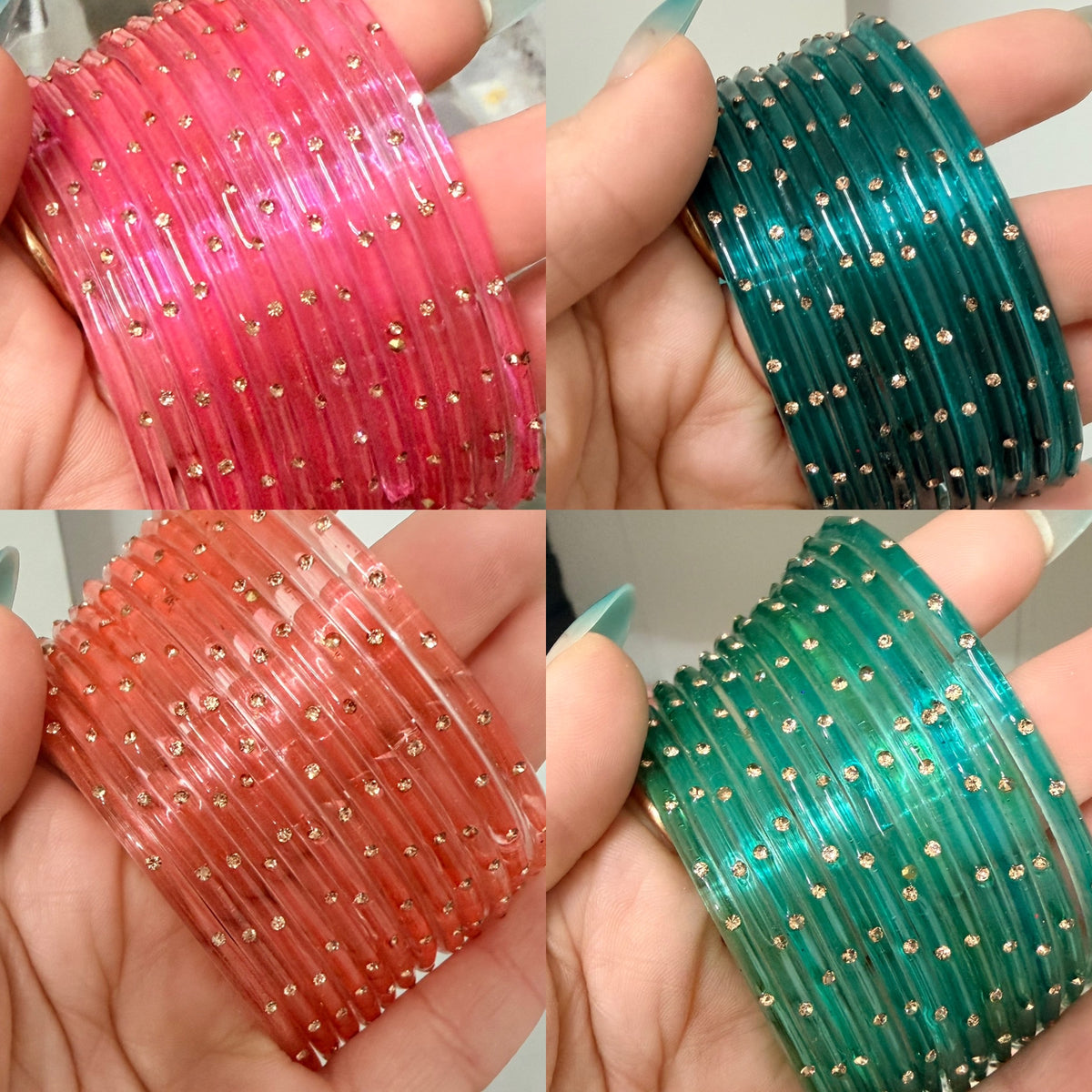 Mahima Glass Bangle Set