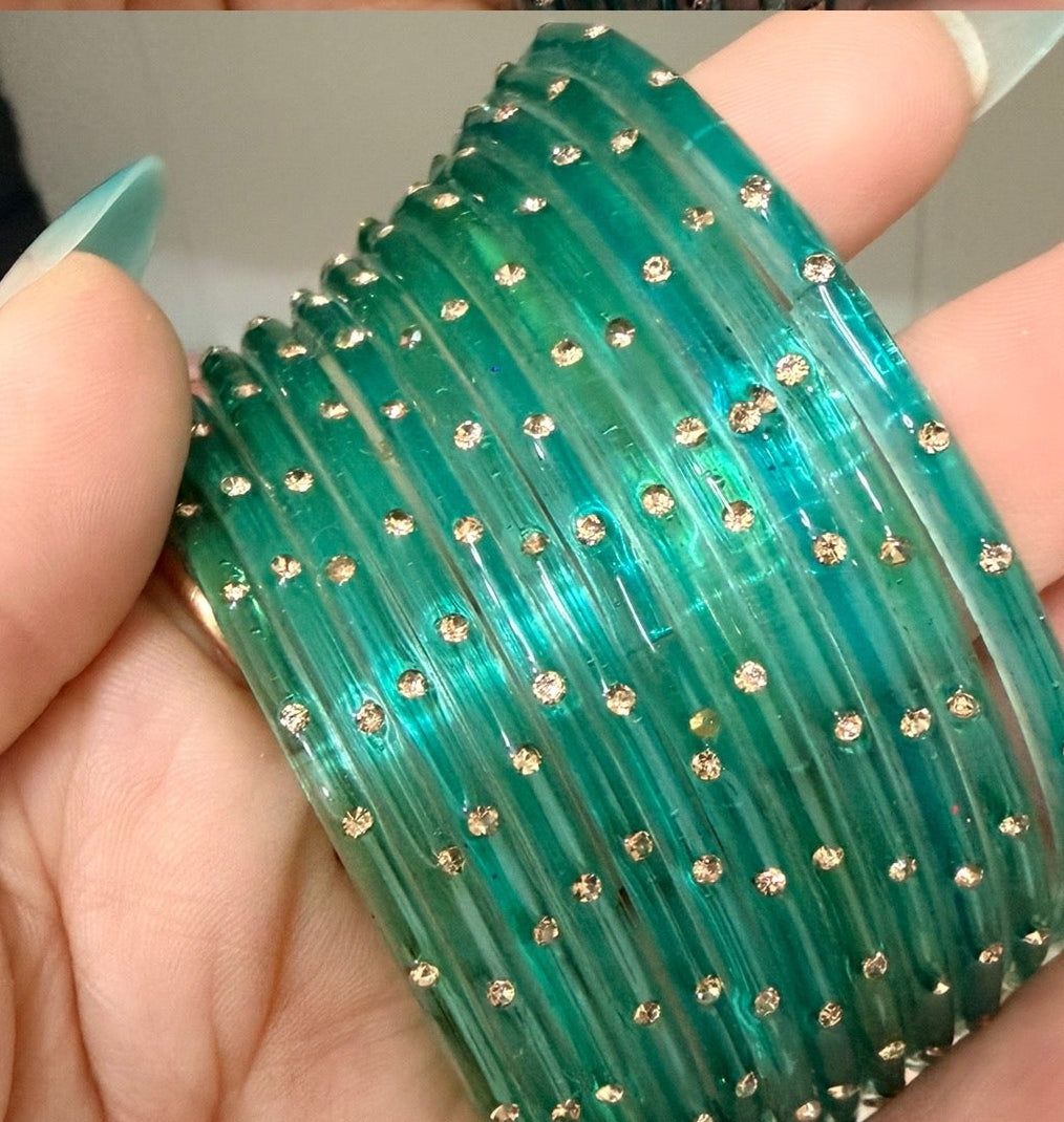 Mahima Glass Bangle Set