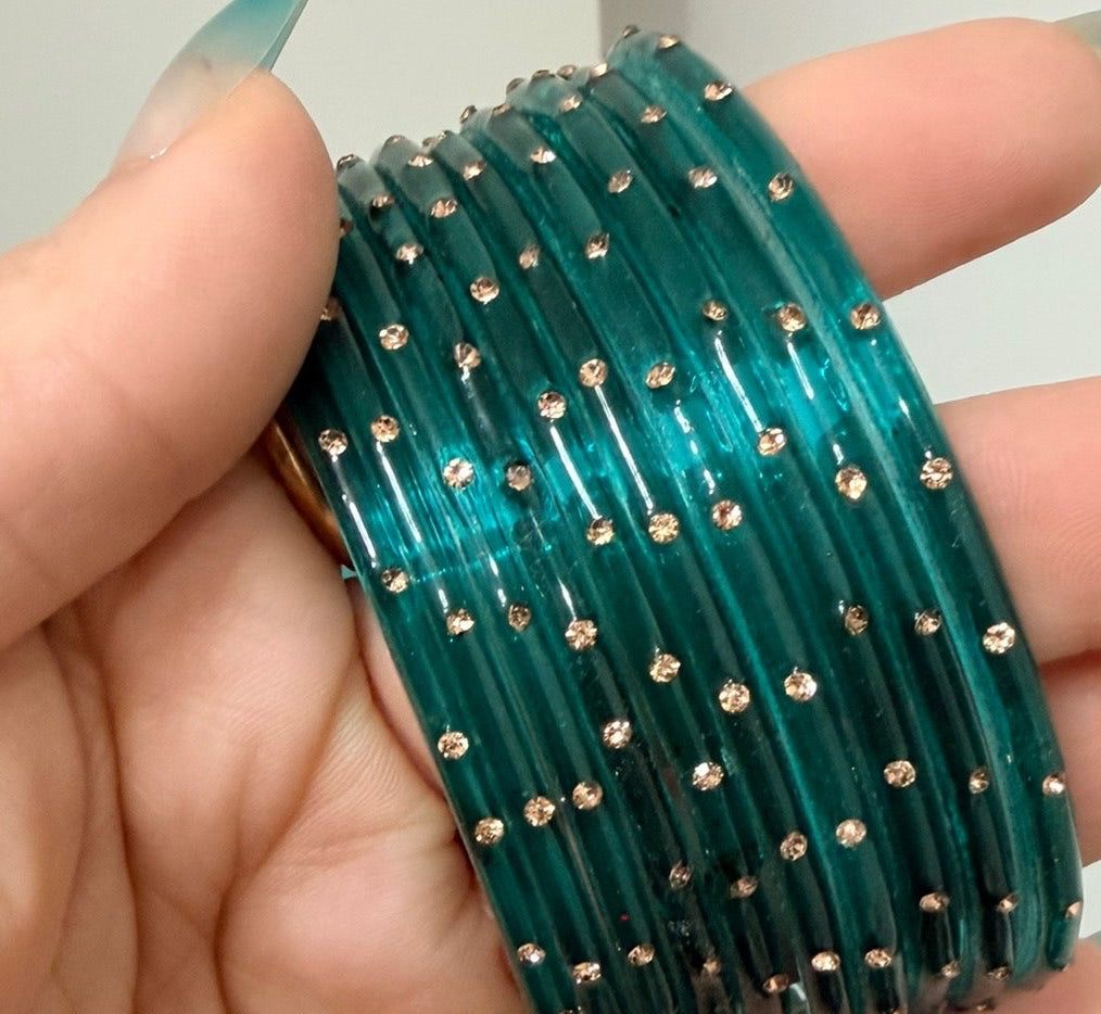 Mahima Glass Bangle Set