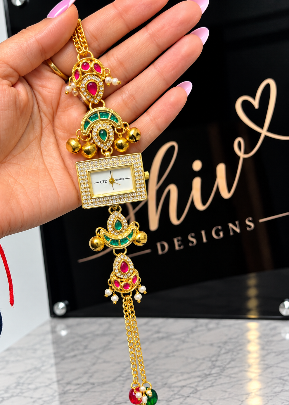 Sheena Karishma Style Watch-Adjustable