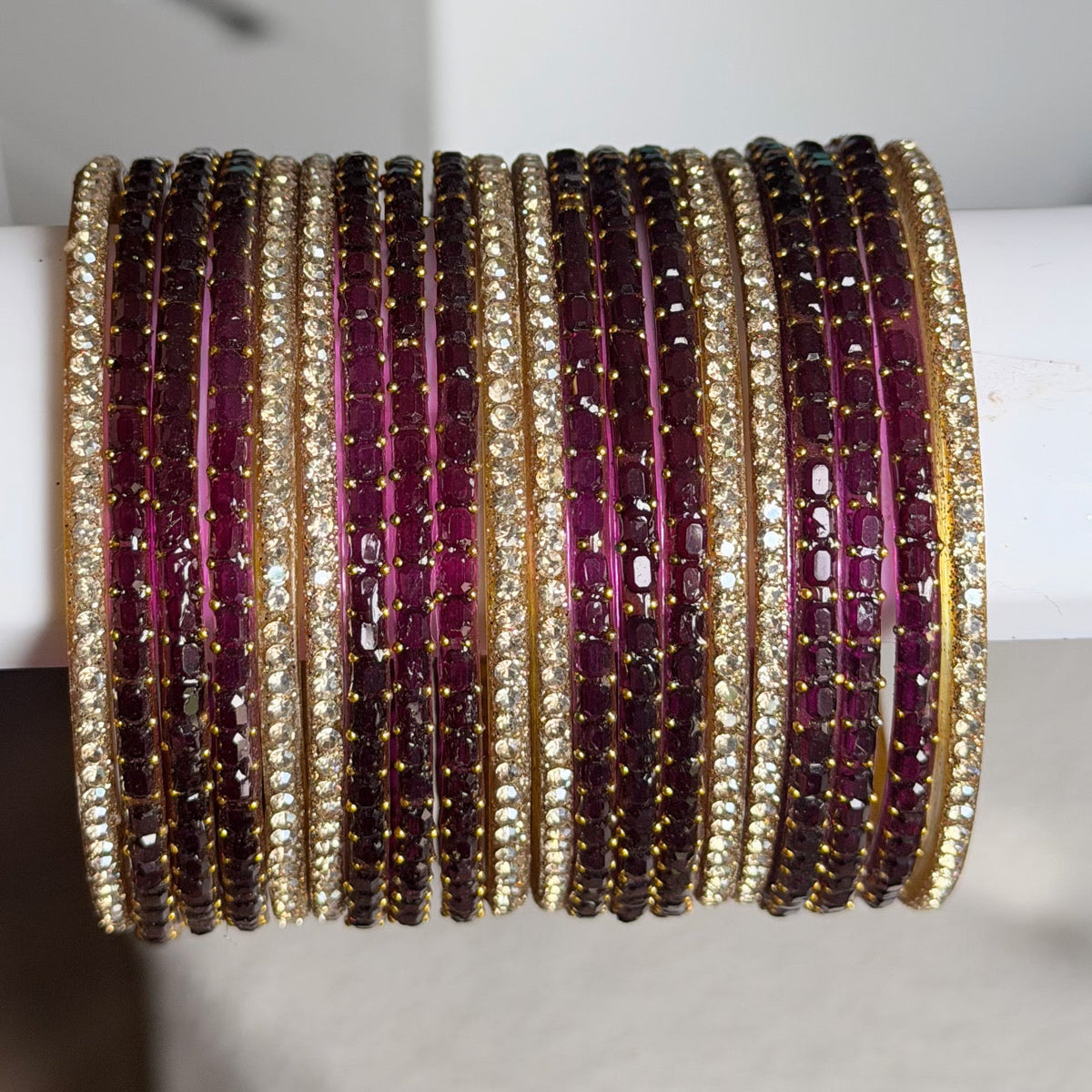 Asmita Glass Bangle Set