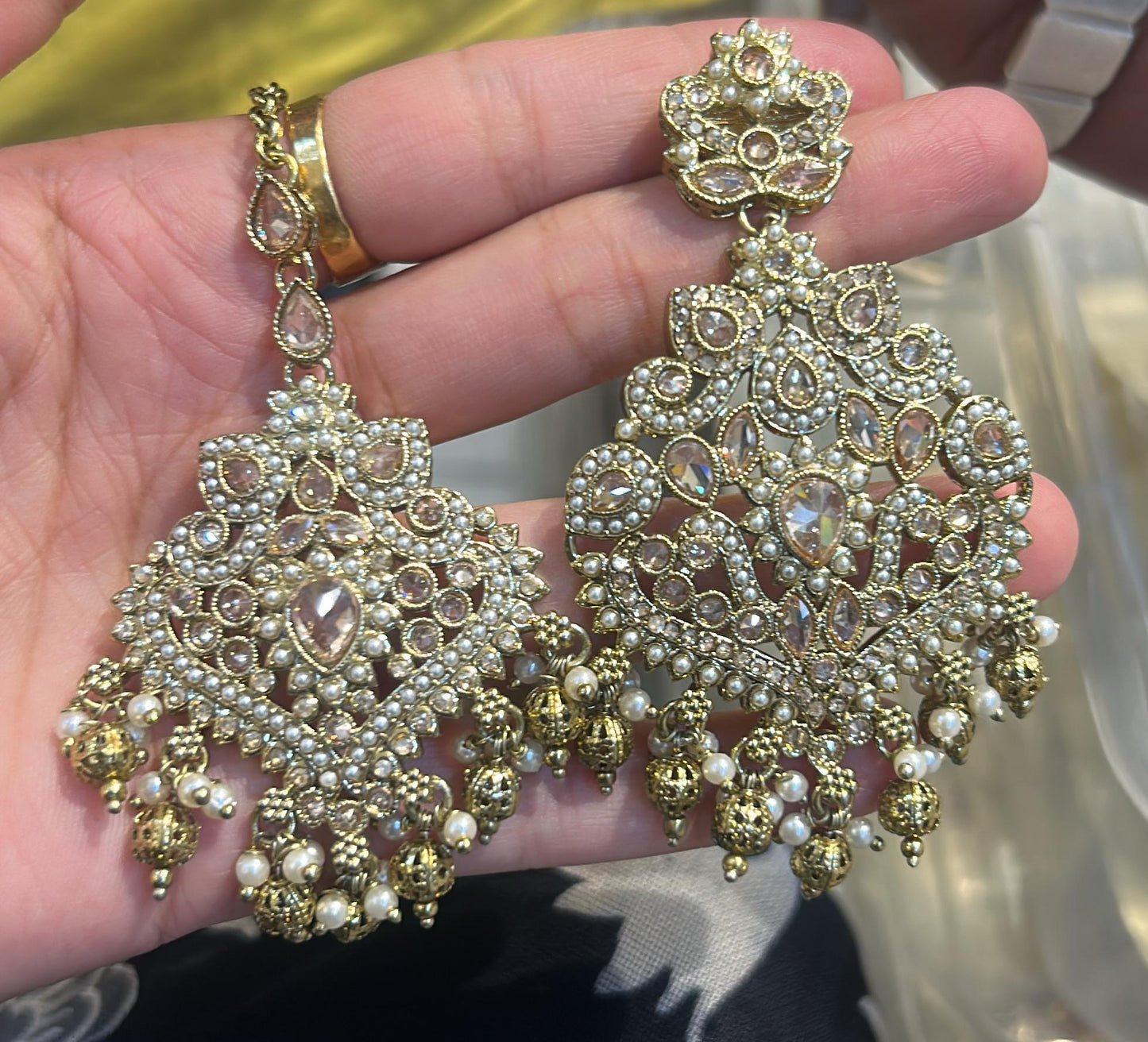 Earrings & Tikka Set