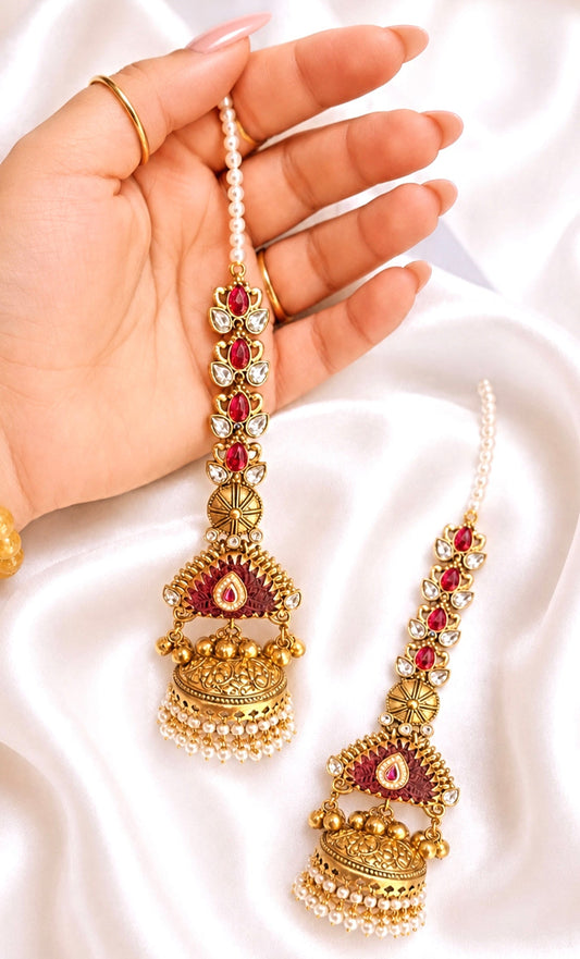 Savreen Sahara Style Kashmiri Earrings