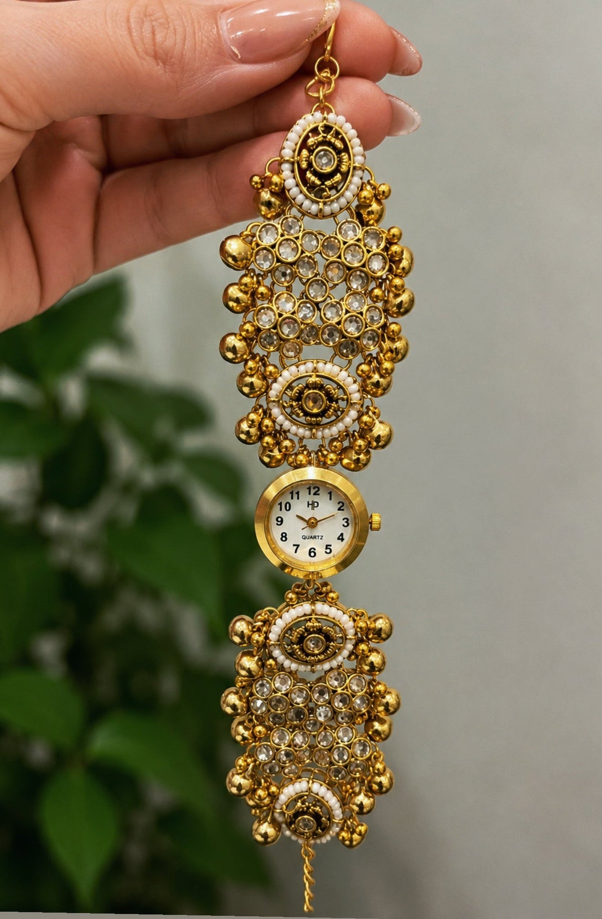 Krishma Heritage Ghungroo Watch-Adjustable