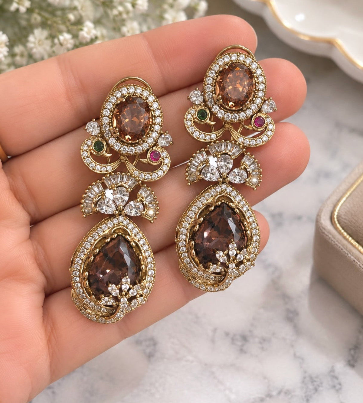 Sabya Inspired Premium Earrings