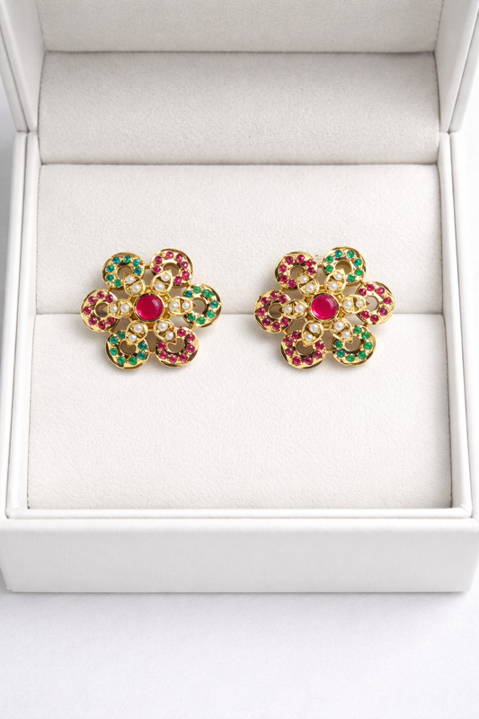 Jadau Studs Earrings