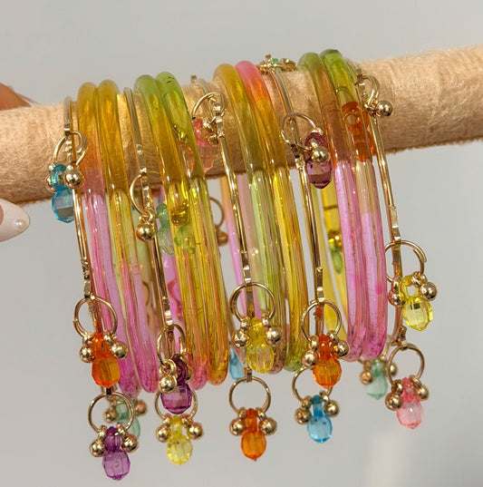 Serena Pastel Kashmiri Bangle Set