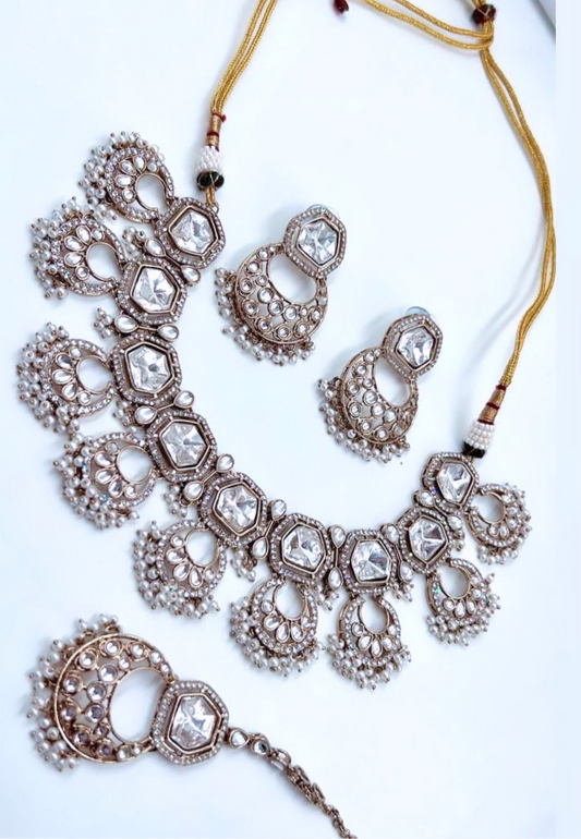Heavy Kundan Necklace Set