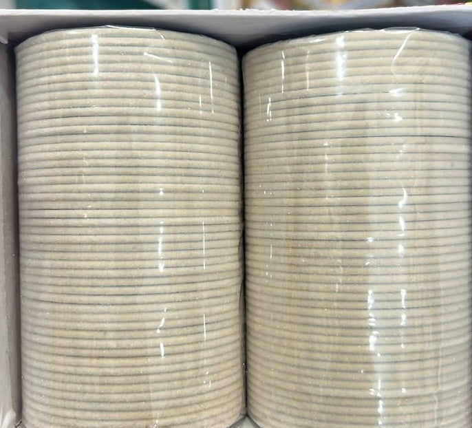 White Velvet Bangle Set