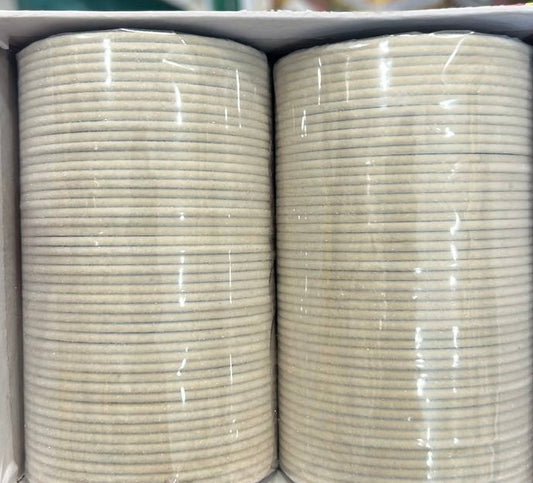 White Velvet Bangle Set