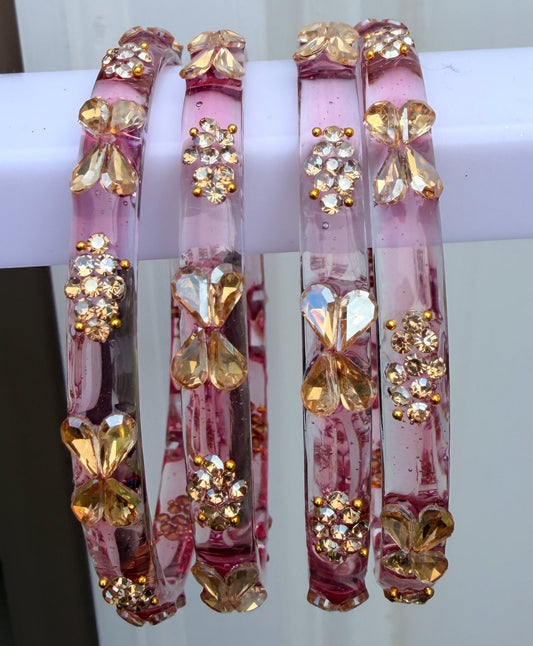 Aashna Glass Bangle Set of 4