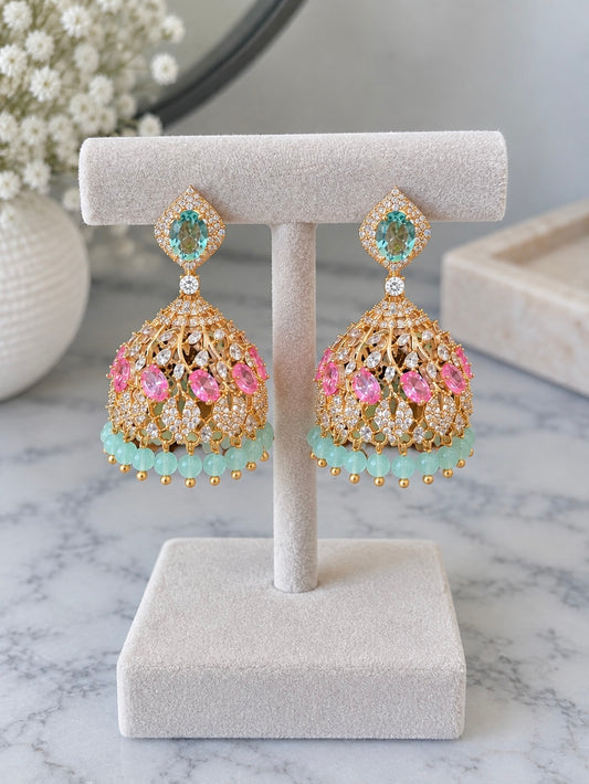 Hazoori Inspired Premium Jhumkis