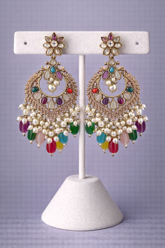 Multi Color Premium Earrings