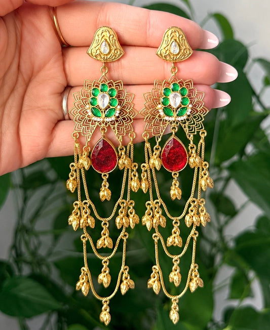 Savreen Kashmiri Style Earrings