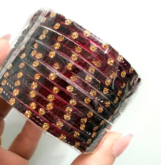 Anushka Glass Bangle Set