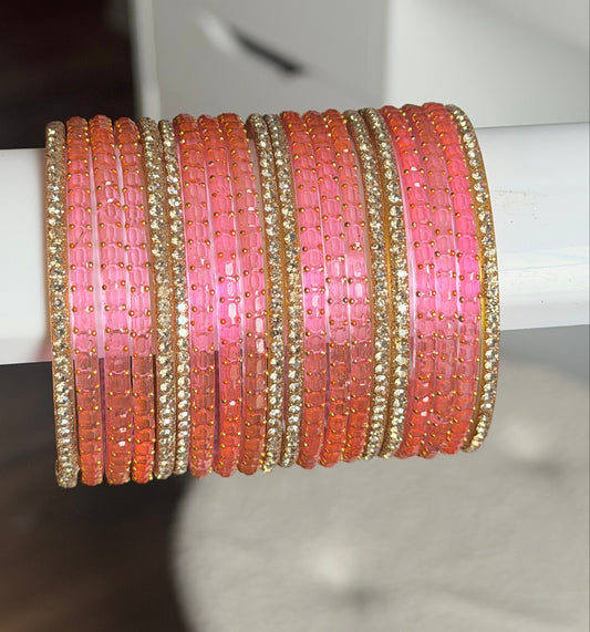 Asmita Glass Bangle Set