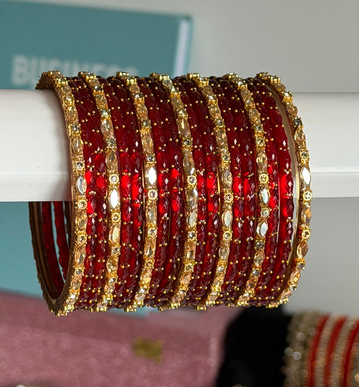Sanam Glass Bangle Set