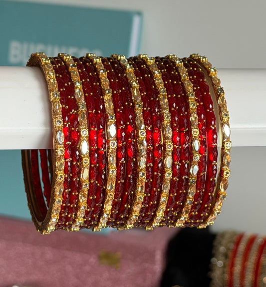Sanam Glass Bangle Set