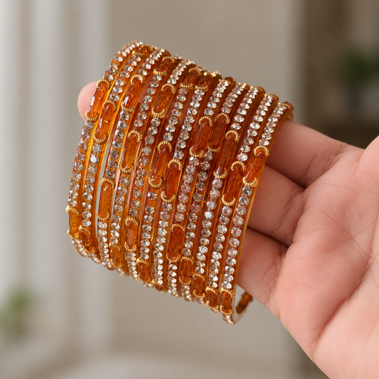 Priyanka Glass Bangle Set