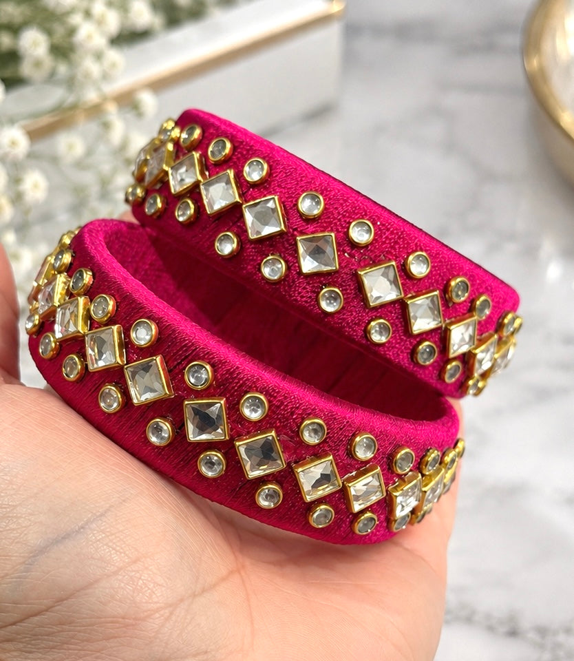 Rita Threadwork Bangle Set of Two