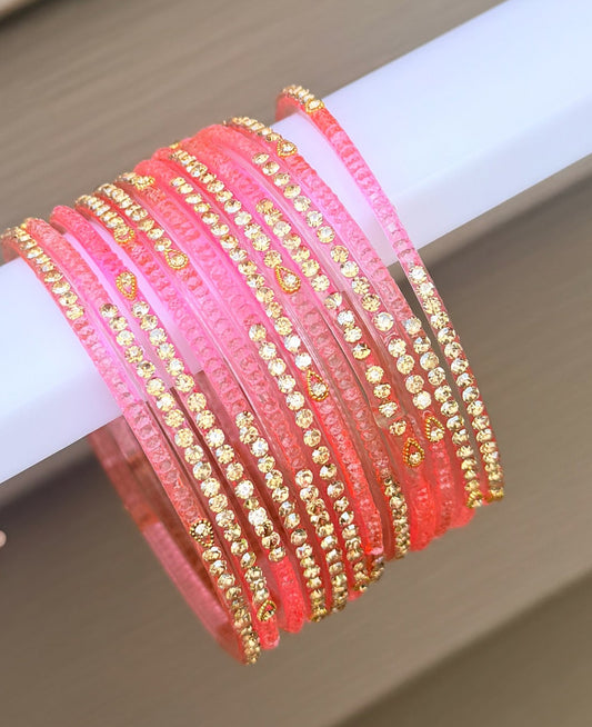 Naina Glass Bangle Set