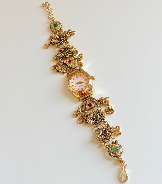 Krishma Heritage Watch-Adjustable