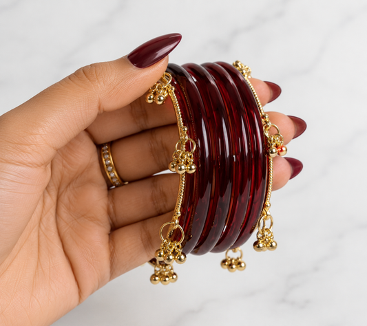 Noor Glossy Bangle Set