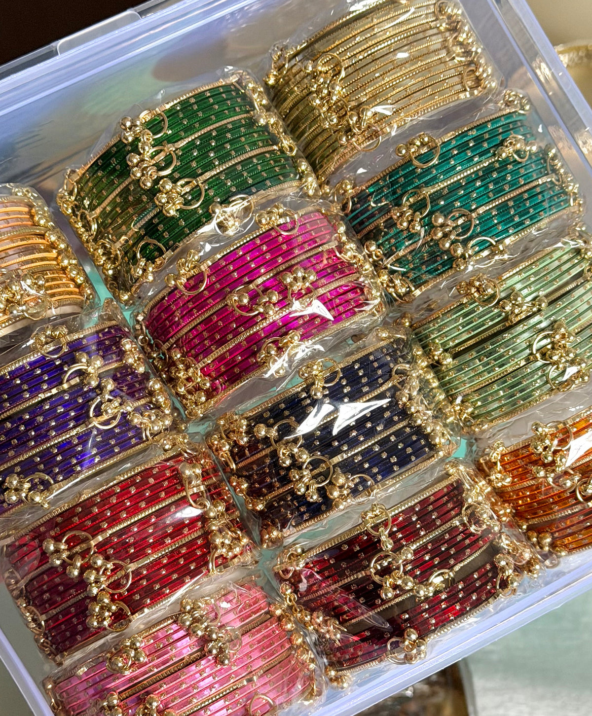 Sonia Kashmiri Bangles Sets-Full Box