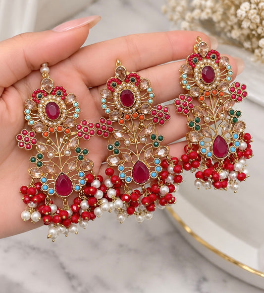 Amreen Nauratan Pakistani Choker Necklace Set