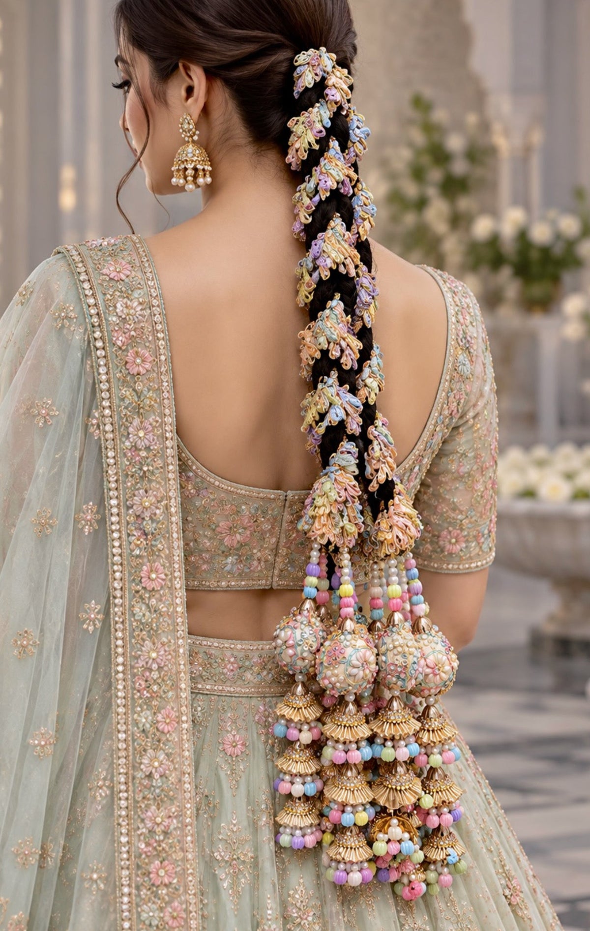 Multi Colored Heavy Parandi