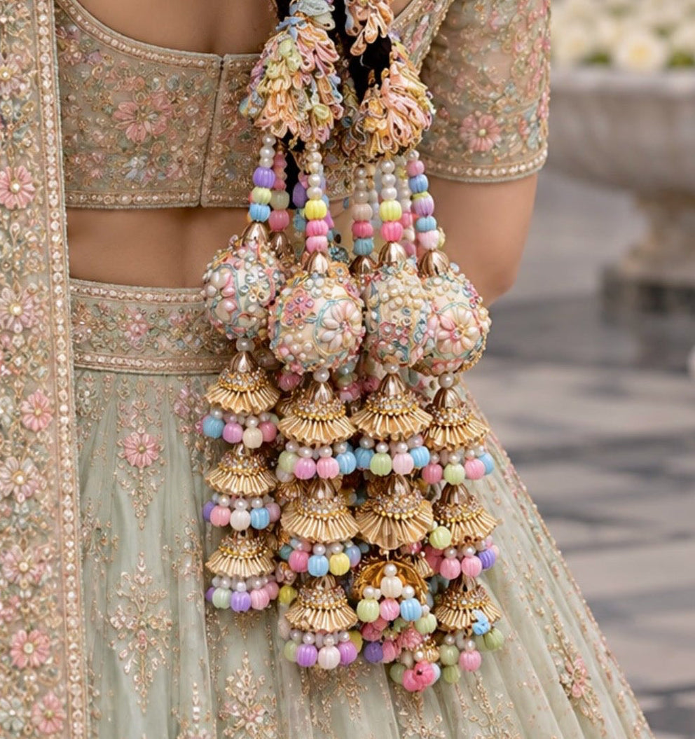 Multi Colored Heavy Parandi