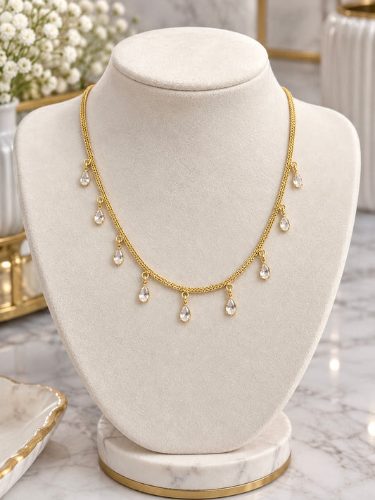 Khushi Gold Plated Anti Tarnish Pendant Chain