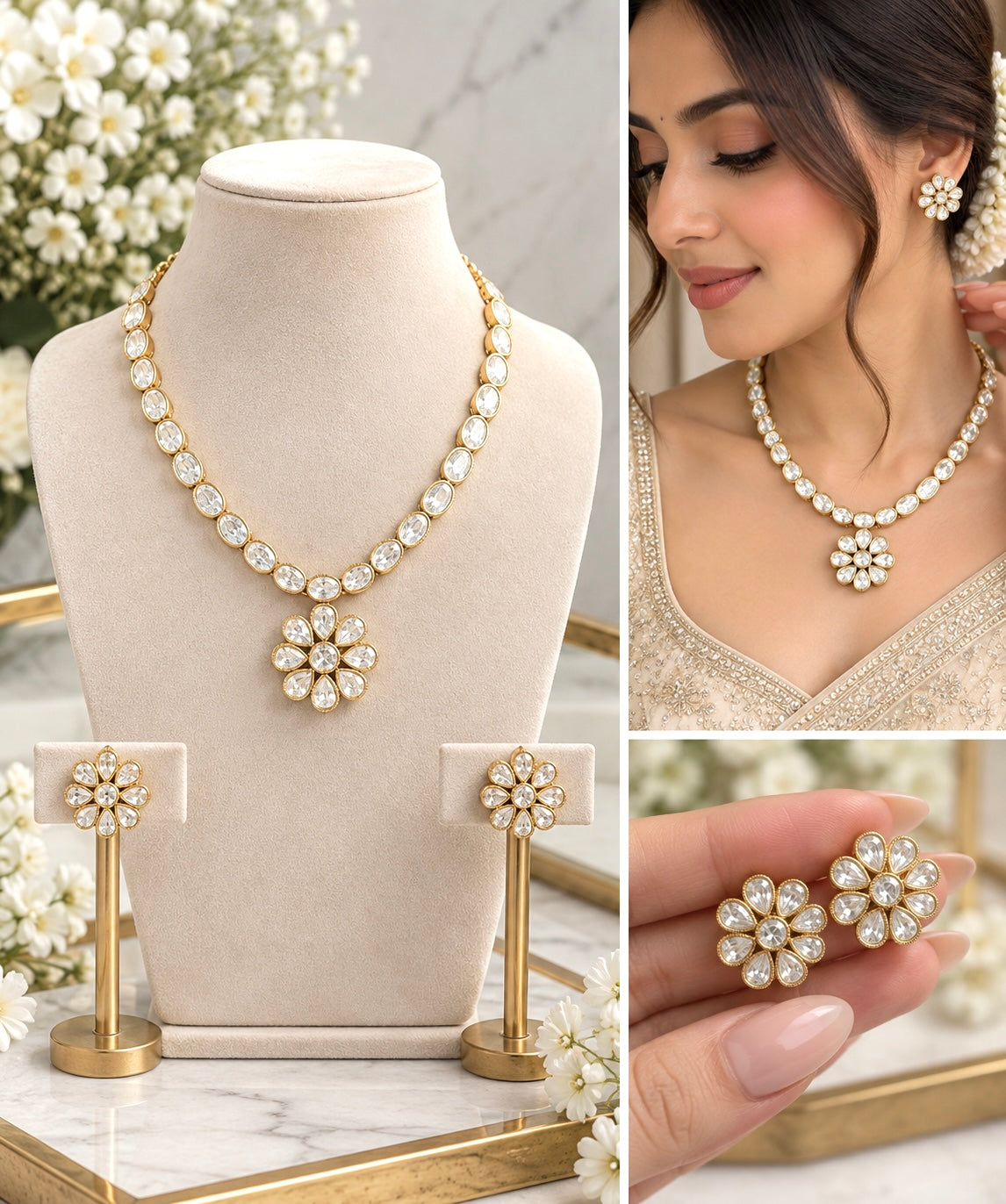 Krystal Moissanite Necklace